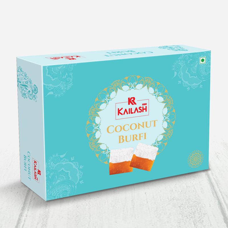 Buy Coconut Burfi 500 g in Surat, India