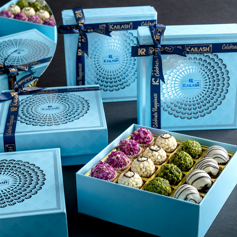 Buy Exotic Luxury Sweets Box 16pcs in Surat, India